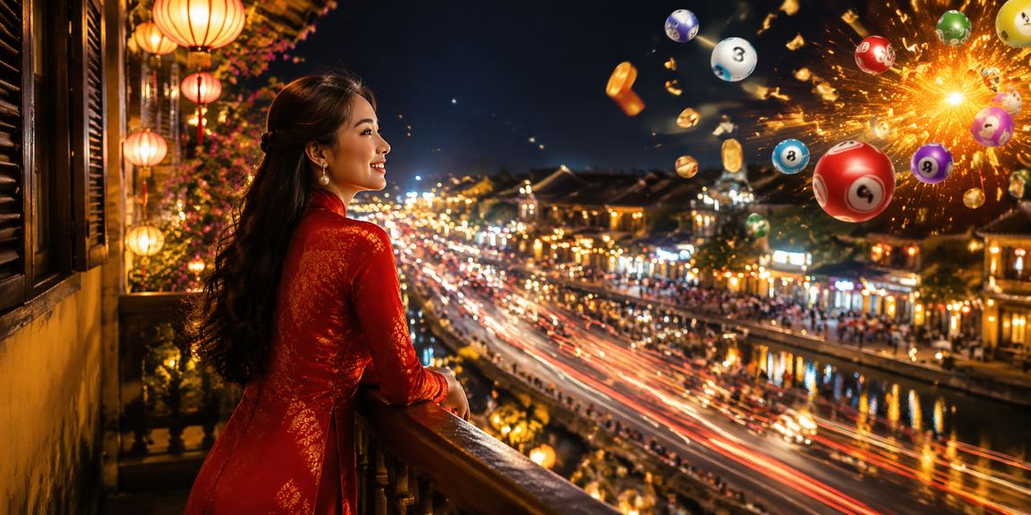 Màn hình hiển thị kèo thể thao neon tại Hội An trong đêm trận cầu lớn
