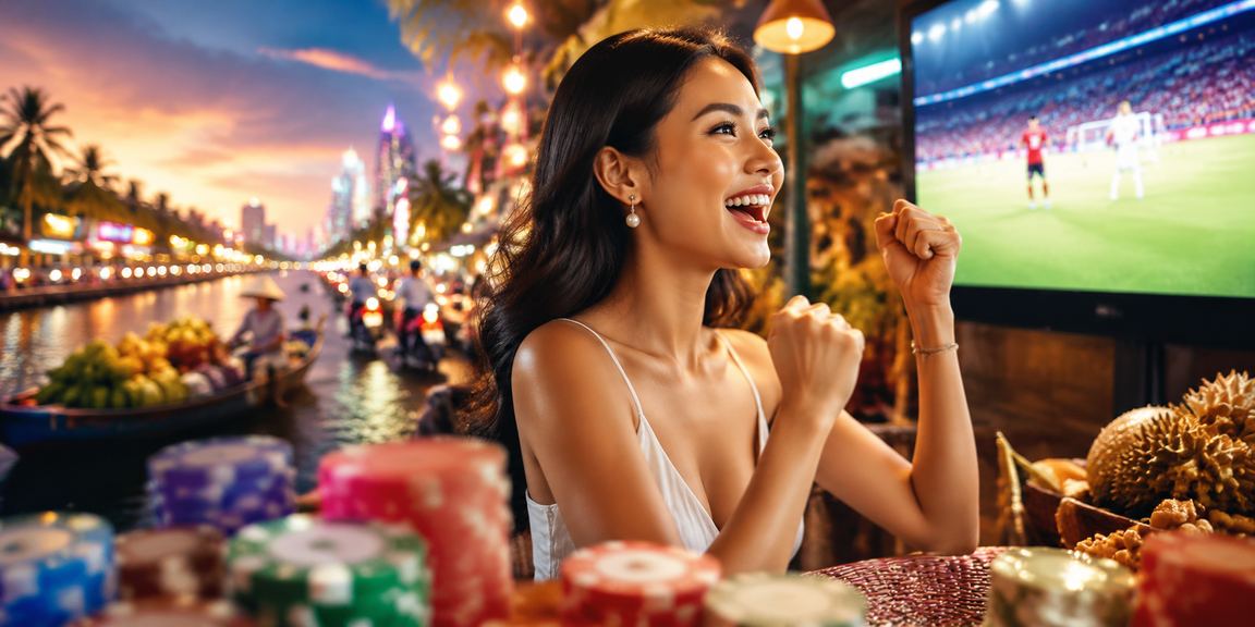 Màn hình xổ số và kết quả cá cược neon tại vùng đồng bằng sông Cửu Long Việt Nam