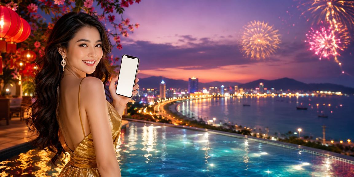 Người chơi Quy Nhơn kiểm tra khuyến mãi hoàn tiền tại lễ hội okviphoatdong